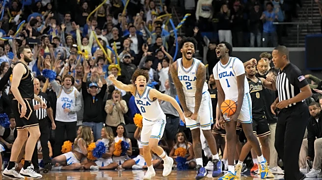 Bilodeau's late 3-pointer helps UCLA stun No. 4 Purdue, snapping Boilermakers' 9-game winning streak