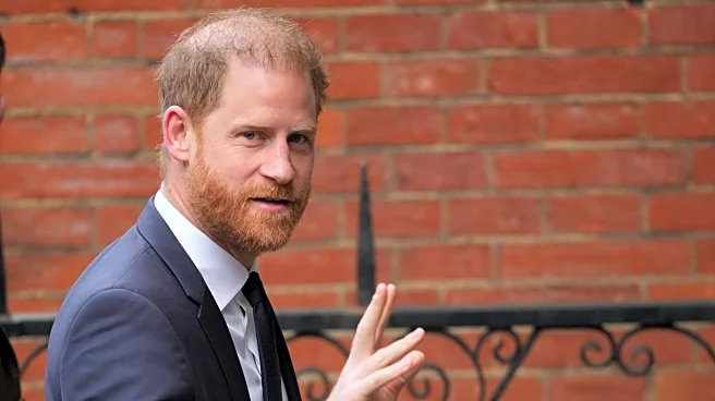 Prince Harry set to give evidence at London's High Court in privacy case
