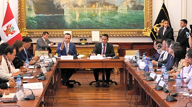 Peru's interim president faces calls for removal over unregistered meetings with Chinese businessmen