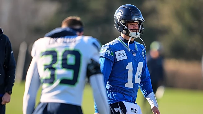 Seahawks QB Sam Darnold feeling 'really good' after playing with oblique injury in divisional round