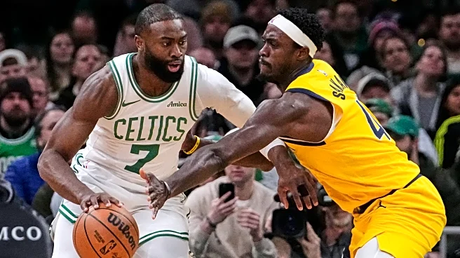Jaylen Brown scores 30 points, grabs 10 rebounds to lead Celtics to 119-104 victory over Pacers