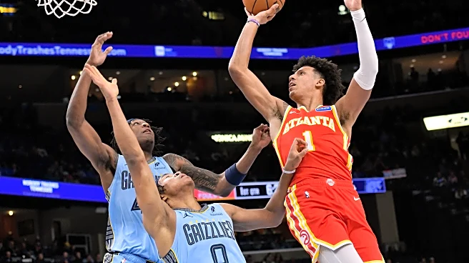Jalen Johnson has 32 points, 15 rebounds to lead the Hawks to a 124-122 victory over the Grizzlies