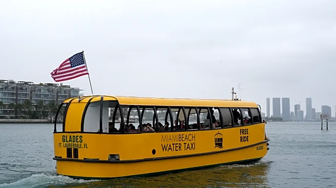 New water taxi service launches between Miami and Miami Beach