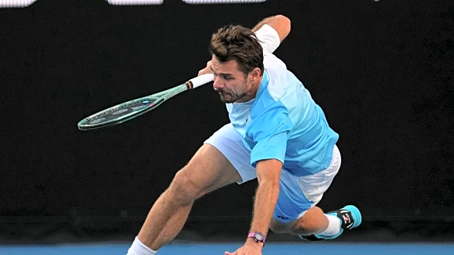 Wawrinka, 40, makes Grand Slam history by reaching the third round in Australia