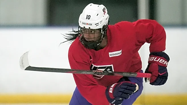 Laila Edwards enjoys homecoming; prepares to make Olympic debut as USA Hockey's first Black female