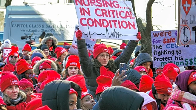 NYC nurses on strike resume negotiations with hospitals on 11th day