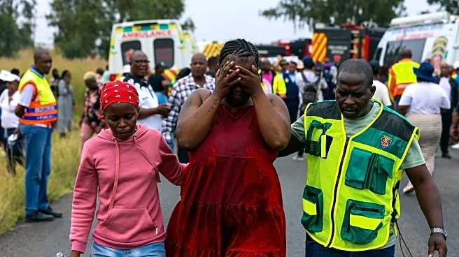 Death toll in South Africa school bus crash rises to 14 as the driver is charged with murder