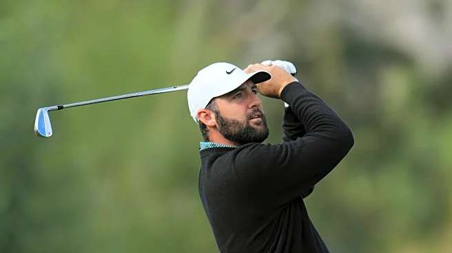 Scheffler starts the new year with a 63. It allowed him to keep pace at The American Express