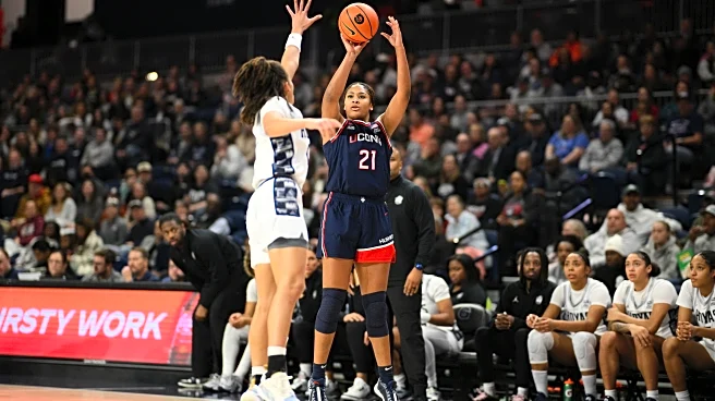 Sarah Strong, Azzi Fudd and top-ranked UConn roll past Georgetown 83-42