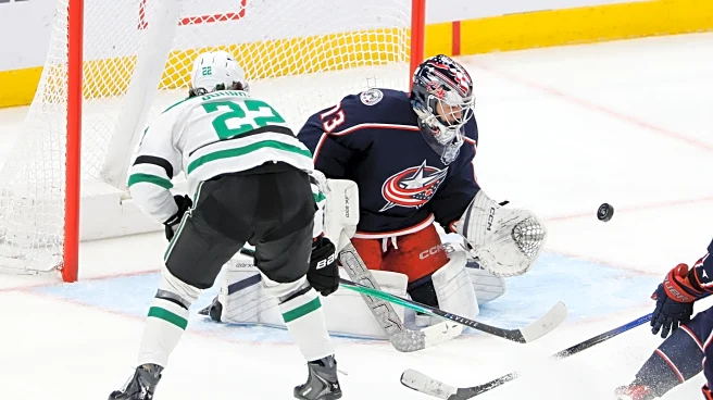 Jet Greaves makes 28 saves, Zach Werenski scores to lead Blue Jackets to 1-0 win over Stars