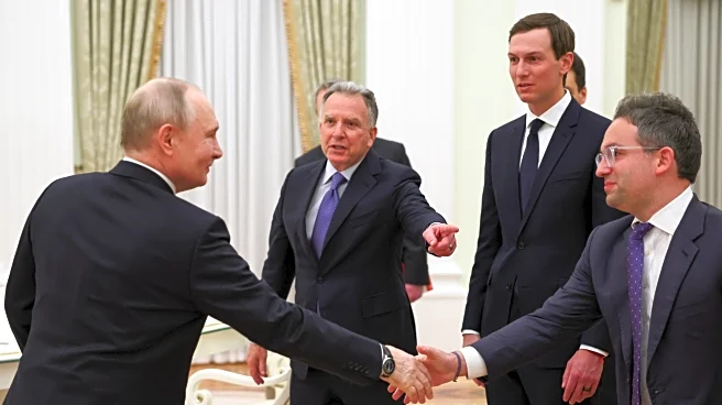 Putin meets Trump's envoys as Kremlin says Ukraine settlement hinges on territory