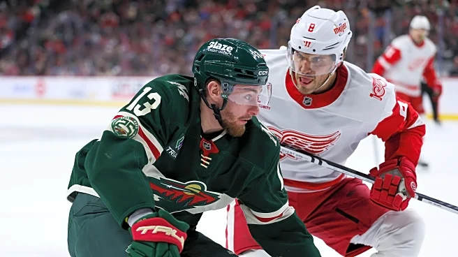 Kaprizov scores second goal of game in OT to lift Wild past Red Wings, 4-3