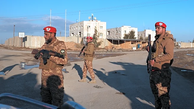 Syrian forces take control of prison housing IS members after Kurdish fighters evacuate