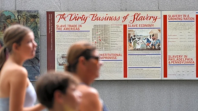 Philadelphia sues over removal of slavery exhibit at Independence National Historical Park