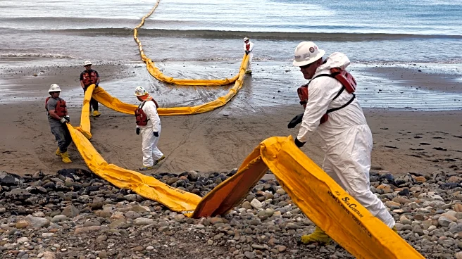 California sues the Trump administration over plans to restart oil pipelines along the coast