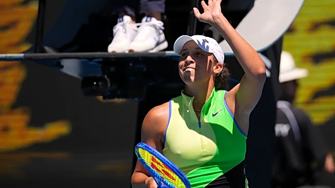 Hot weather and early starts no worries for Americans Keys and Pegula at the Australian Open