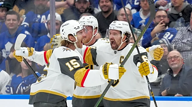 Golden Knights beat Maple Leafs 6-3 in Marner’s emotional Toronto return