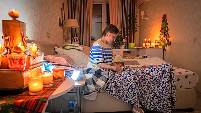 Freezing and in the dark, Kyiv residents are stranded in tower blocks as Russia targets power system