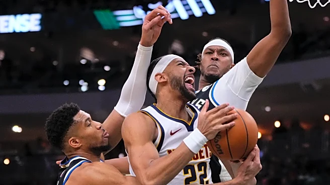 Strawther scores 20 points as short-handed Nuggets outlast slumping Bucks 102-100