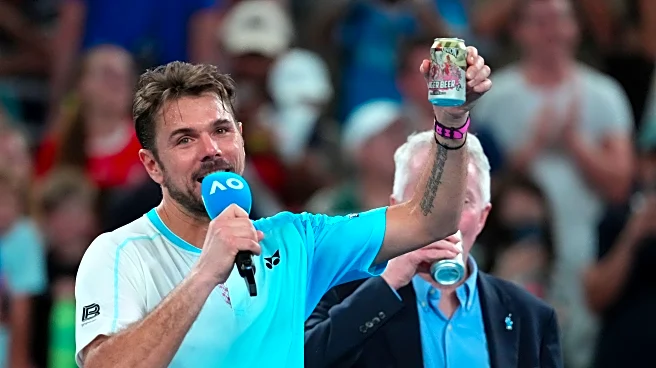 Cheers! Stan Wawrinka bids farewell at Australian Open with beers and gratitude