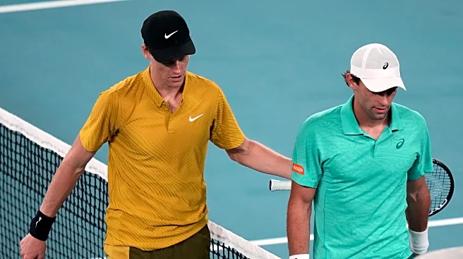 Sinner overcomes cramps, heat to continue Australian Open title defense. Djokovic gets 400th win