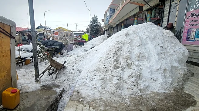 Heavy snow and rainfall kill 61, injure 110 over 3 days in Afghanistan, authorities say