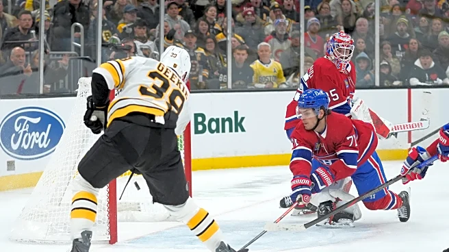 Geekie scores 100th career goal, Bruins beat Canadiens 4-3