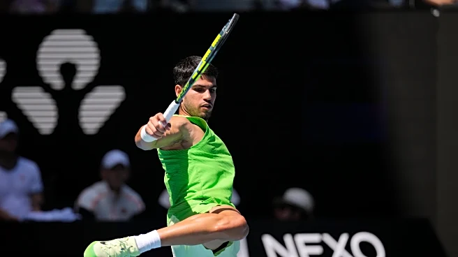 Serving it up, Carlos Alcaraz advances to the Australian Open quarterfinals