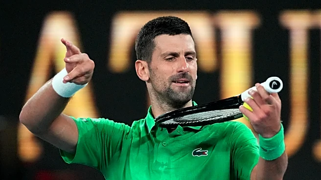 Novak Djokovic advances to Australian Open quarterfinals on a walkover after Jakub Mensik withdraws