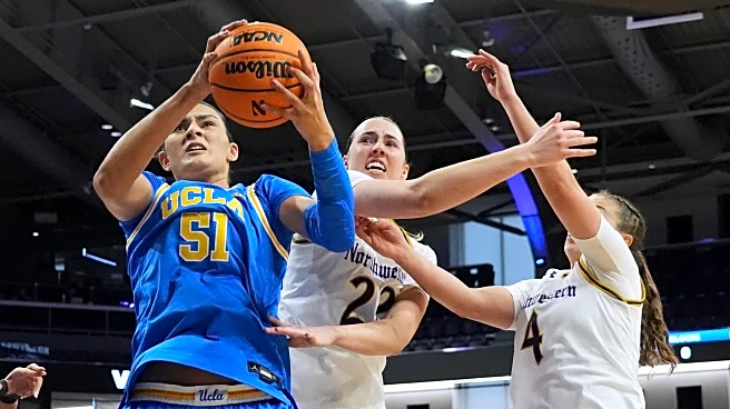 No. 3 UCLA dominates Northwestern 80-46 for 13th straight win
