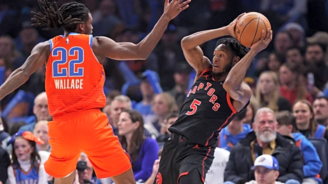 Quickley posts 23 points and 11 rebounds to lead Raptors past Thunder 103-101 in 4th straight win