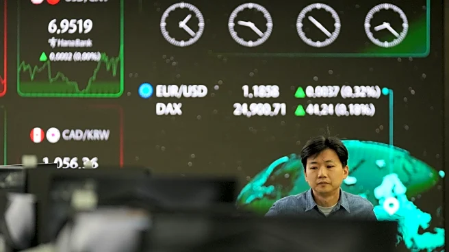 Asian shares mostly dip as the yen rises against the U.S. dollar