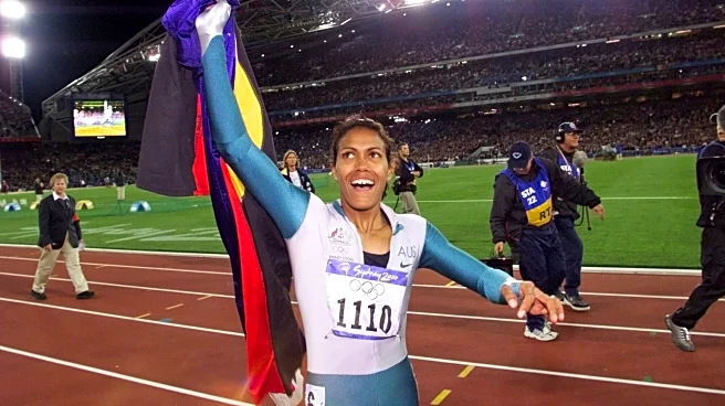 Olympic 400m champion and Indigenous campaigner Cathy Freeman receives Australia's highest honor