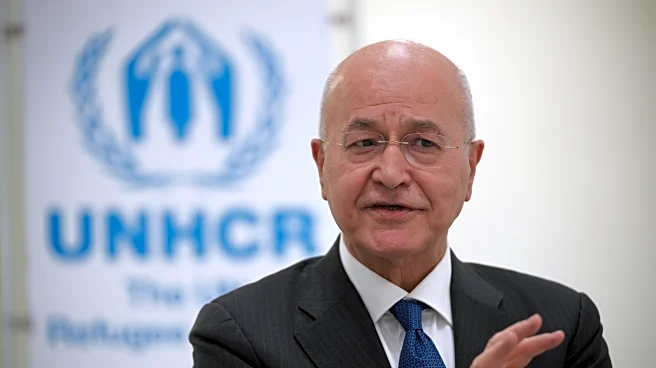 The first refugee to lead the U.N. refugee agency calls this a 'very difficult moment in history'