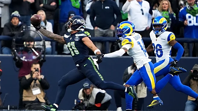 Jaxon Smith-Njigba has a star turn as he helps carry the Seahawks to the Super Bowl