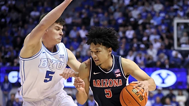 Top-ranked Arizona withstands late rally by No. 13 BYU to remain unbeaten with 86-83 win