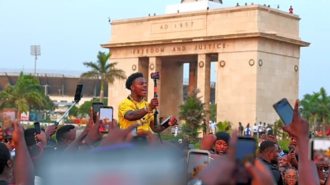 IShowSpeed celebrates 50 million YouTube subscribers while on tour in Africa