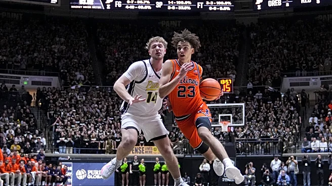 Illini's Keaton Wagler chosen AP men's college basketball player of the week after win over Purdue