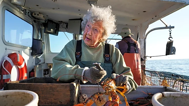 Maine's 'lobster lady' Virginia Oliver, who worked decades in the lobster industry, dies at 105