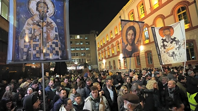 Thousands rally in Belgrade against crackdown on student-led protests