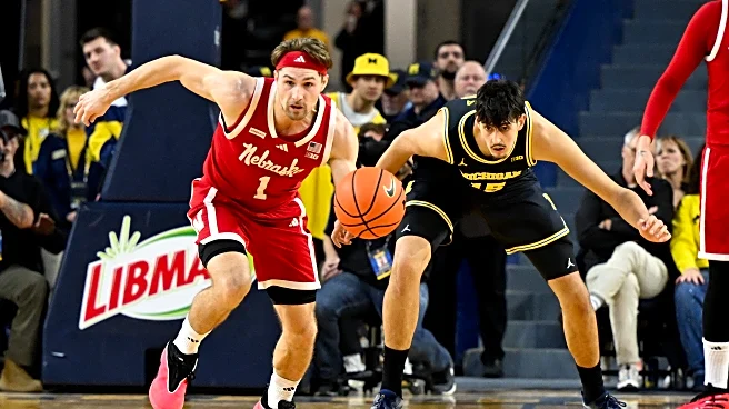 No. 5 Nebraska's run of 24 wins in a row is over. It was the nation's longest streak since 2014-15