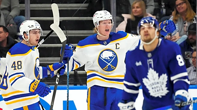 Dahlin scores first NHL hat trick to lead Sabres to 7-4 win over Maple Leafs