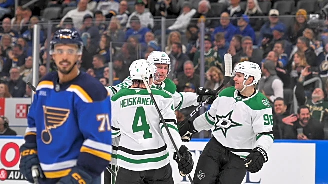 Harley's late goal lifts Stars past Blues, 4-3