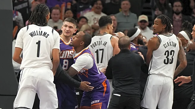 Suns beat Nets 106-102 after teams scuffle late in fourth quarter