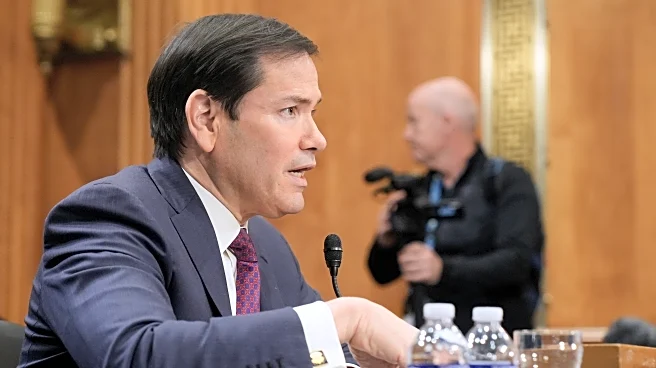 The Latest: Rubio walks back military action in Venezuela but defends US presence near Iran