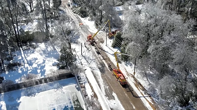 Worries deepen in US South after days of grappling with snow, ice and widespread outages