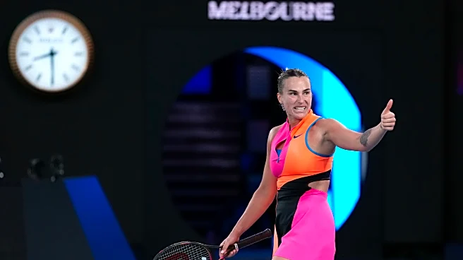 Sabalenka beats Svitolina to reach fourth straight Australian Open final