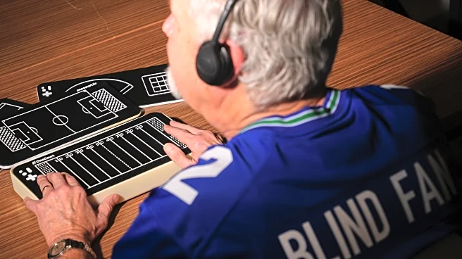 Some blind fans to experience Super Bowl with tactile device that tracks ball