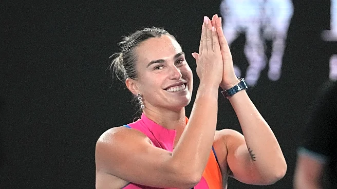 Sabalenka into fourth straight Australian Open final and facing Rybakina again