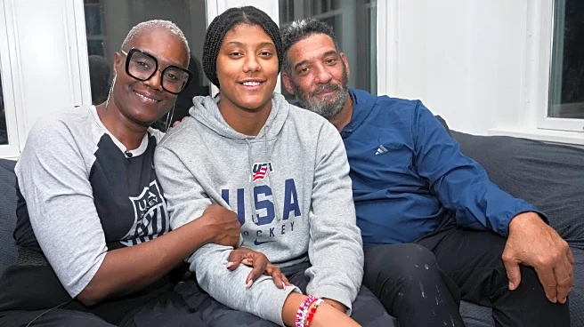 NFL stars Travis and Jason Kelce help Laila Edwards' family attend her Olympic debut